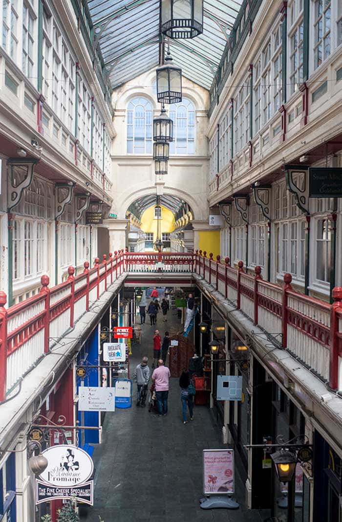 Cardiff Castle Quarter Arcades