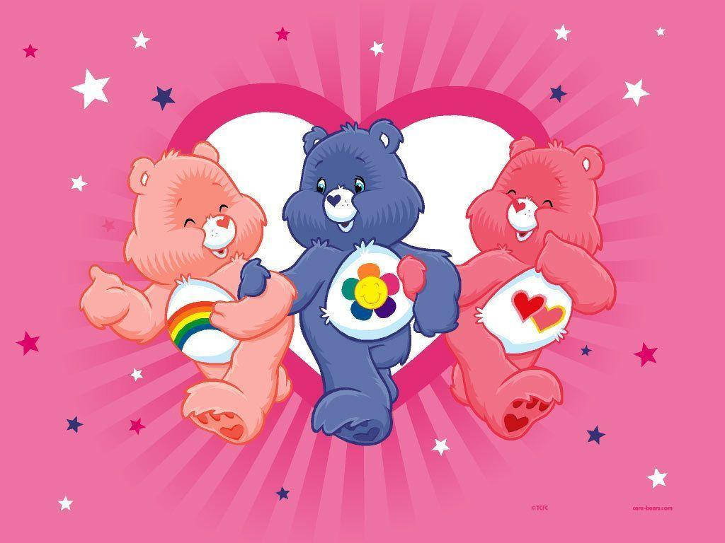 Care Bears Pink Digital Art