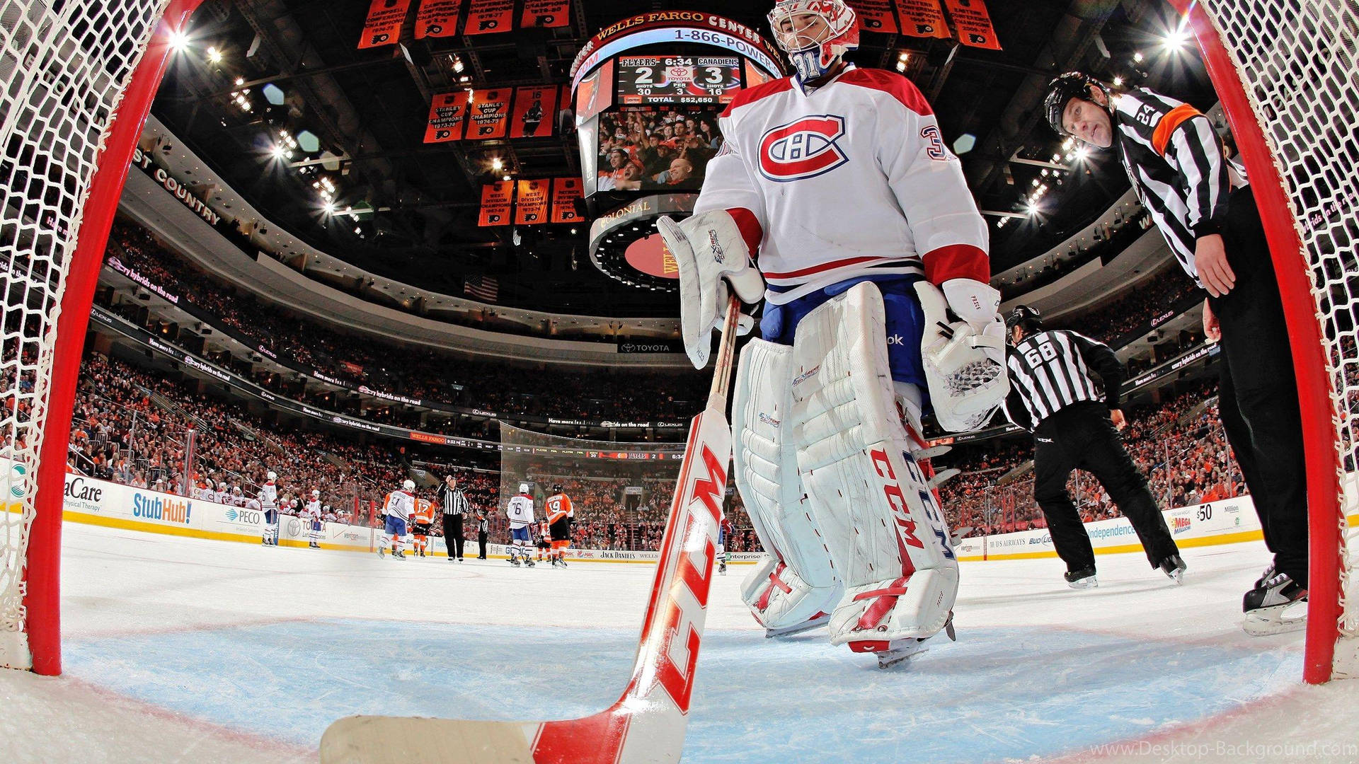 Carey Price Ice Hockey Nhl Goalie Fisheye Photography