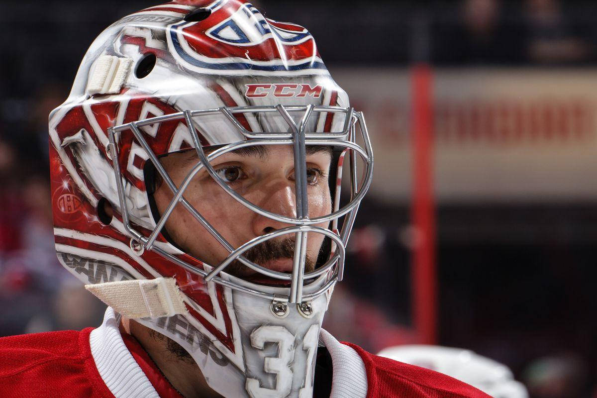 Carey Price Montreal Canadiens 31 Close Up Photography