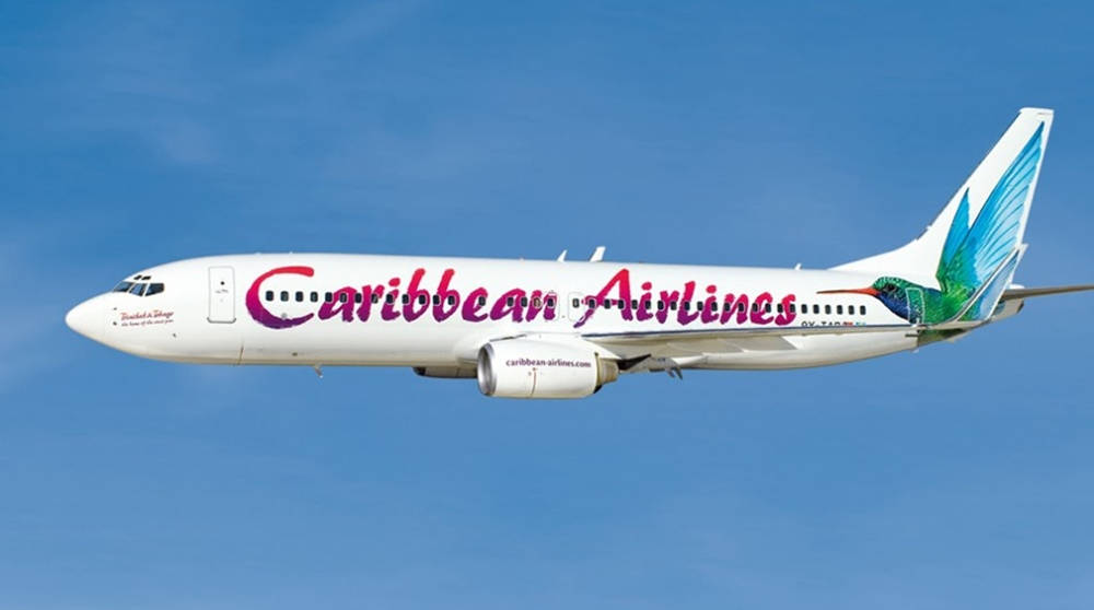 Caribbean Airlines Airplane Side View