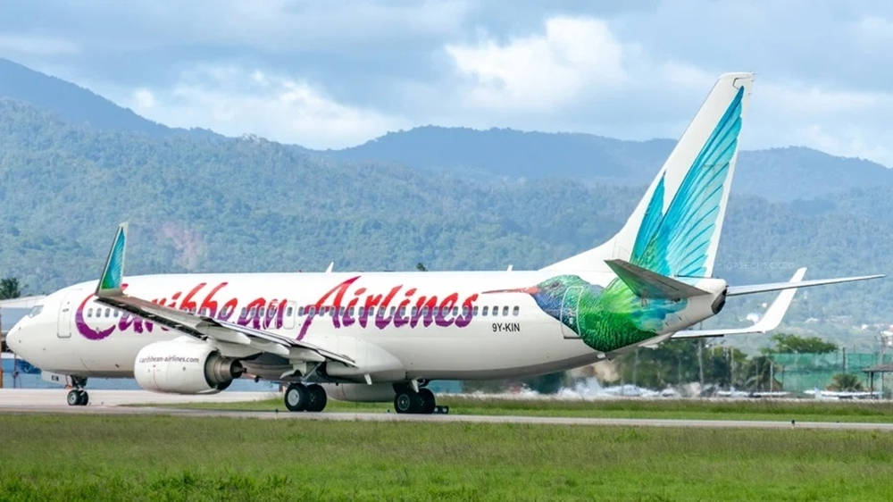 Caribbean Airlines Bird Tail Mural