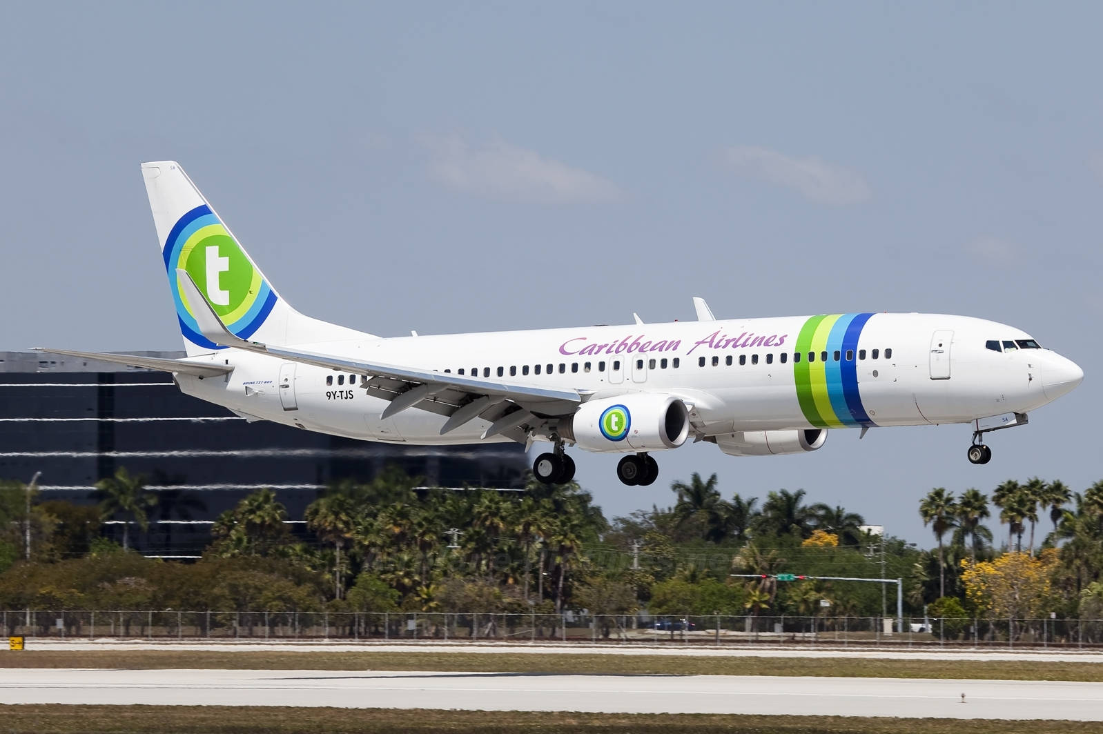 Caribbean Airlines Blue-green Design