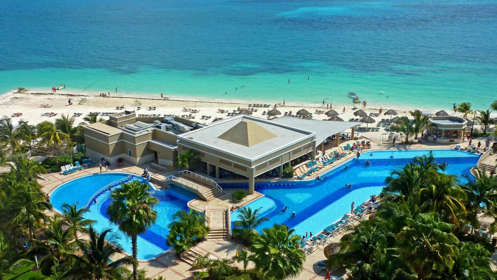 Caribbean Vacation Resort Background