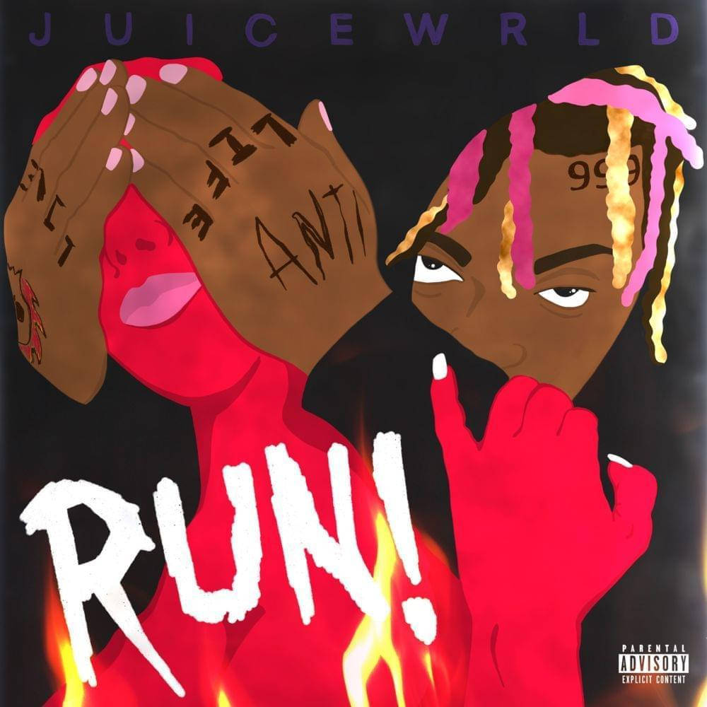 Caricature Of Juice Wrld Cartoon Background