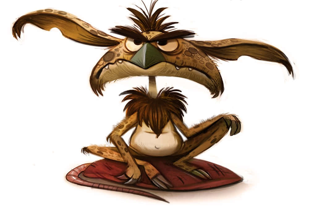 Caricature Salacious Background