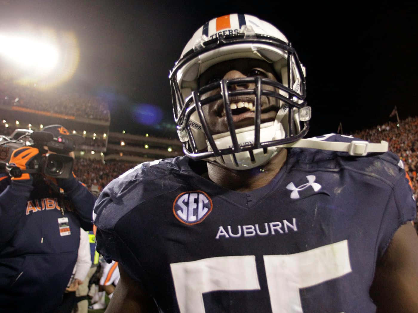 Carl Lawson In Focus Background