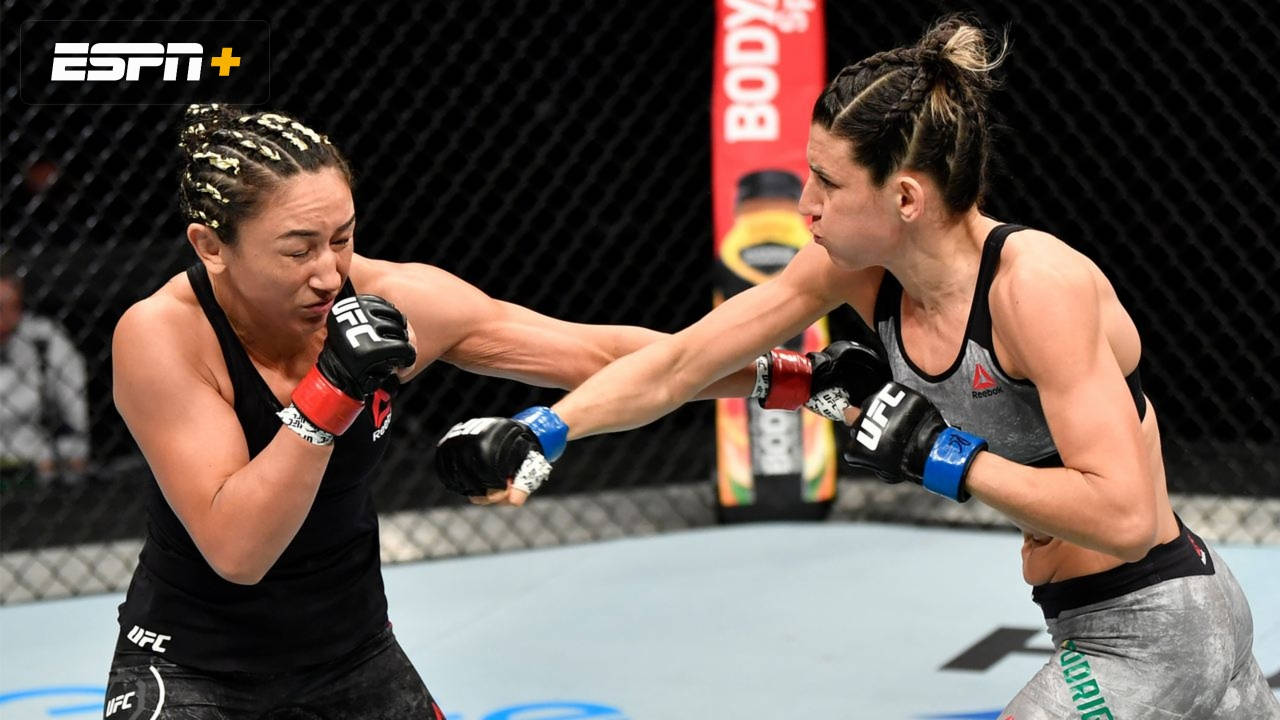 Carla Esparza Versus Marina Rodriguez Background