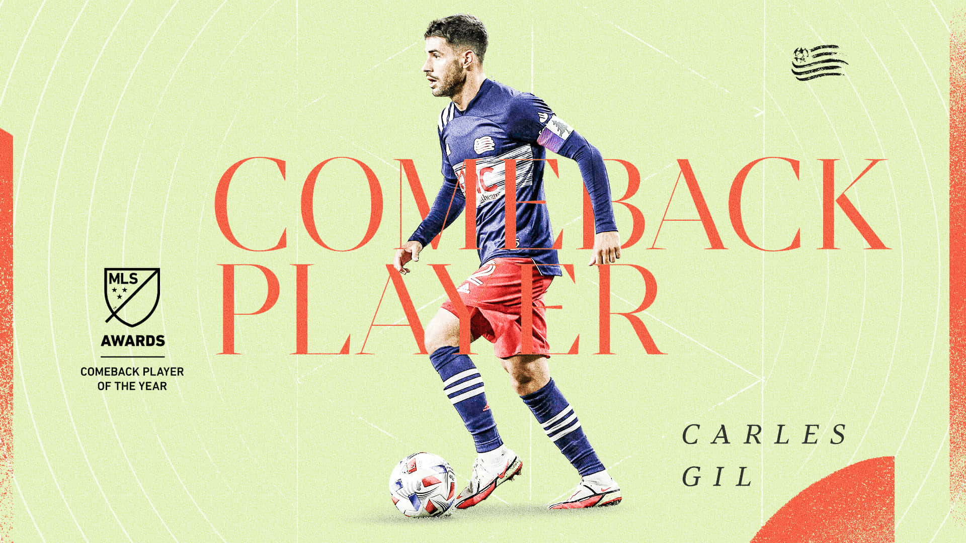 Carles Gil Comeback Poster Background