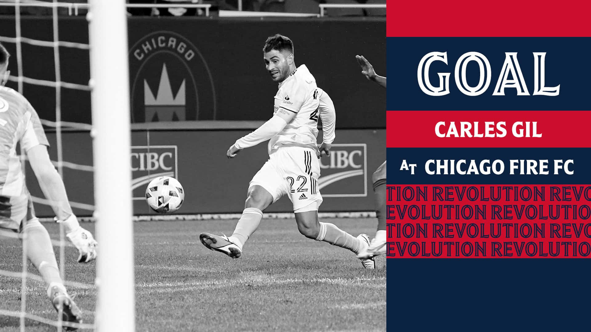 Carles Gil In Action Against Chicago Fire Fc Background