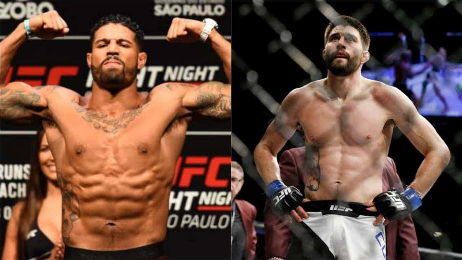 Carlos Condit And Max Griffin Background