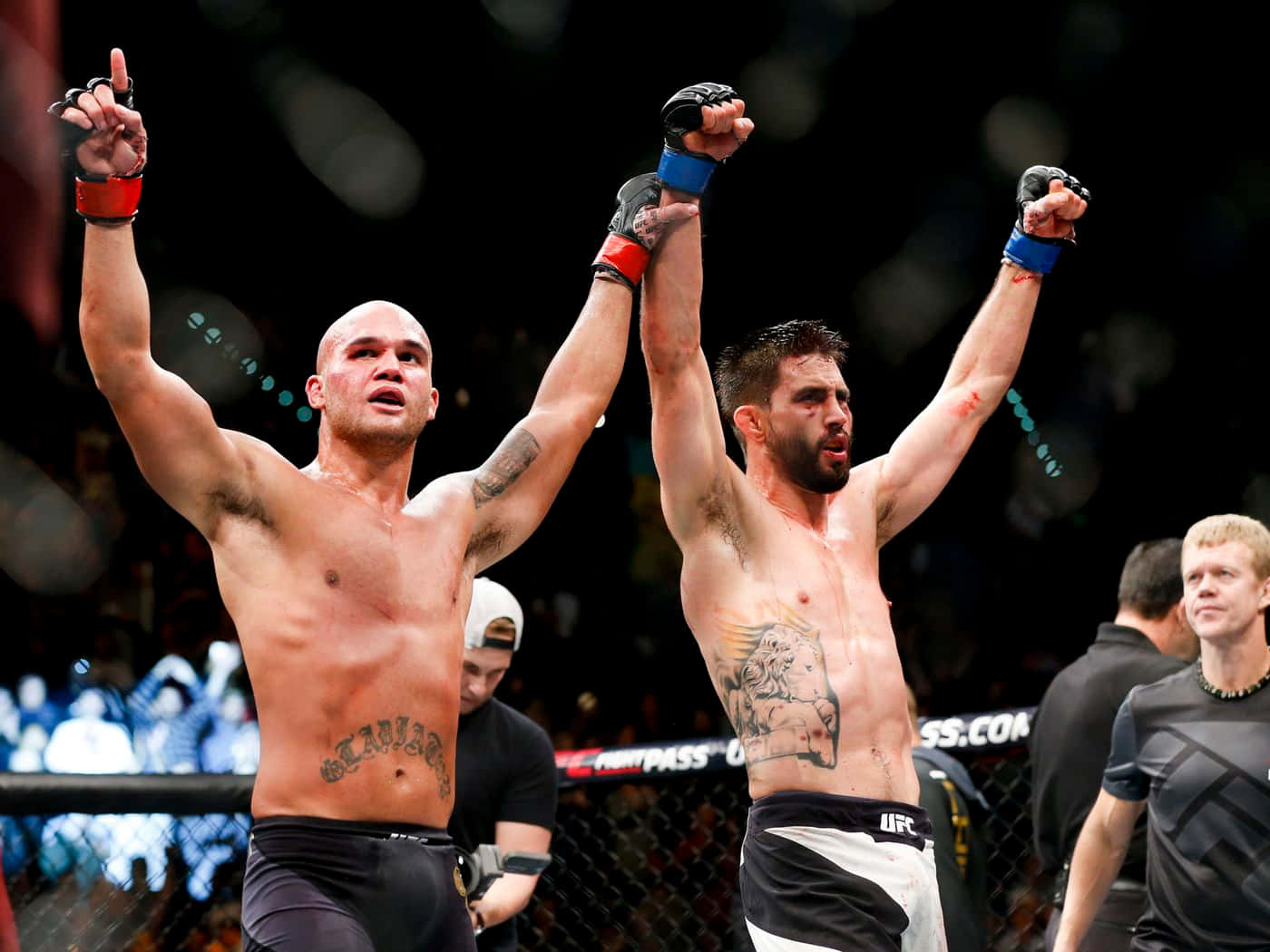 Carlos Condit And Robbie Lawler Background