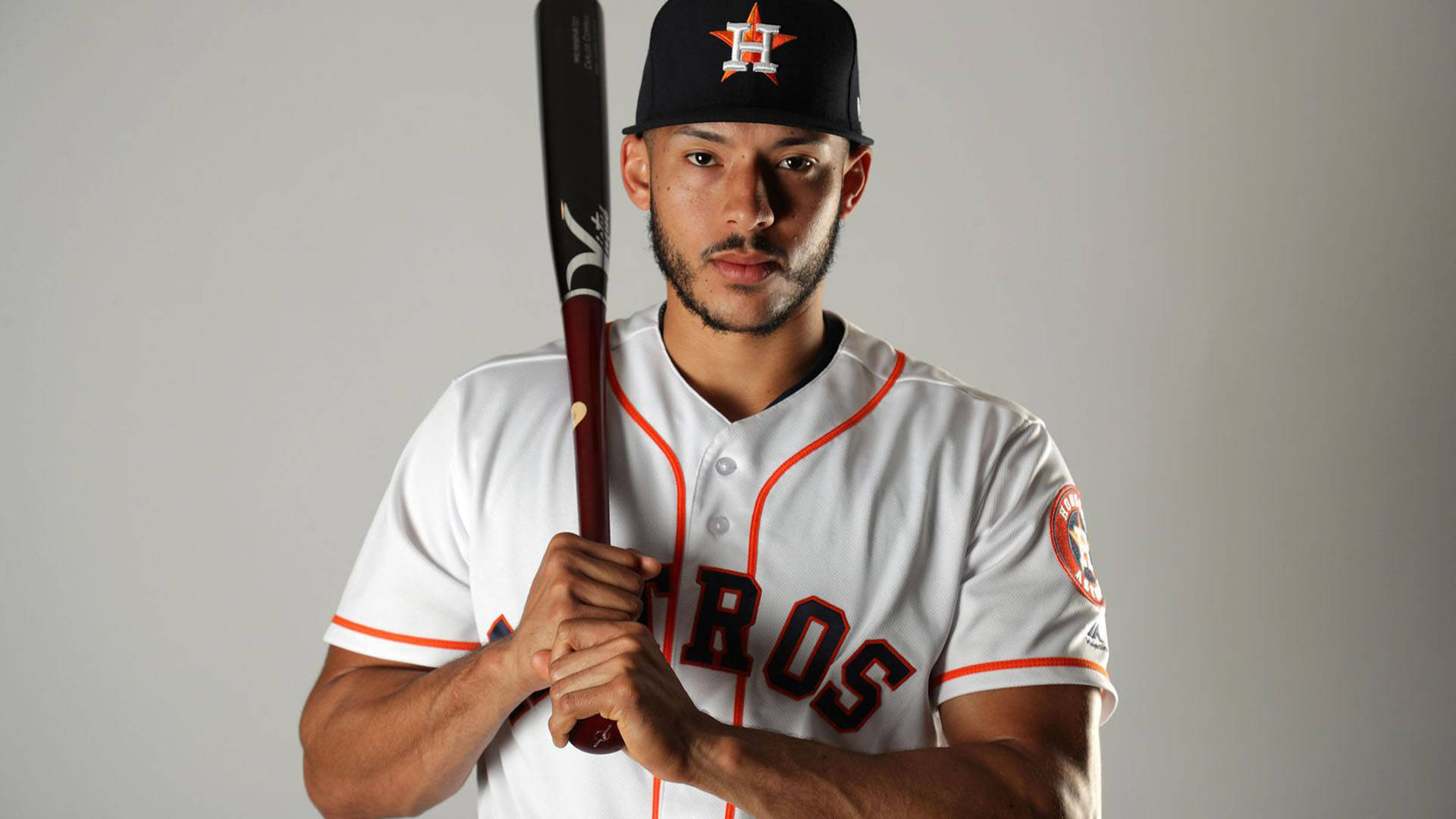 Carlos Correa Baseball Player Background