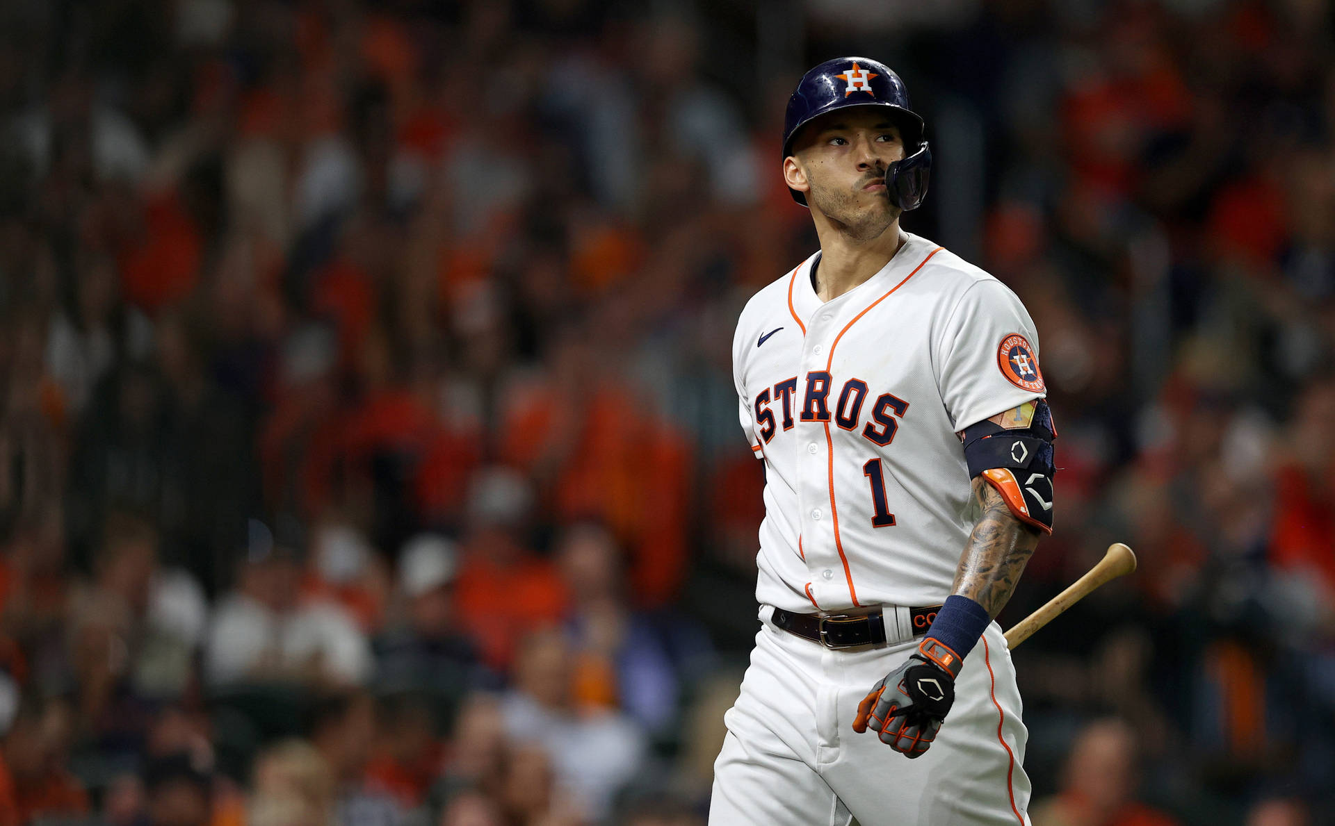 Carlos Correa Game Reaction Background