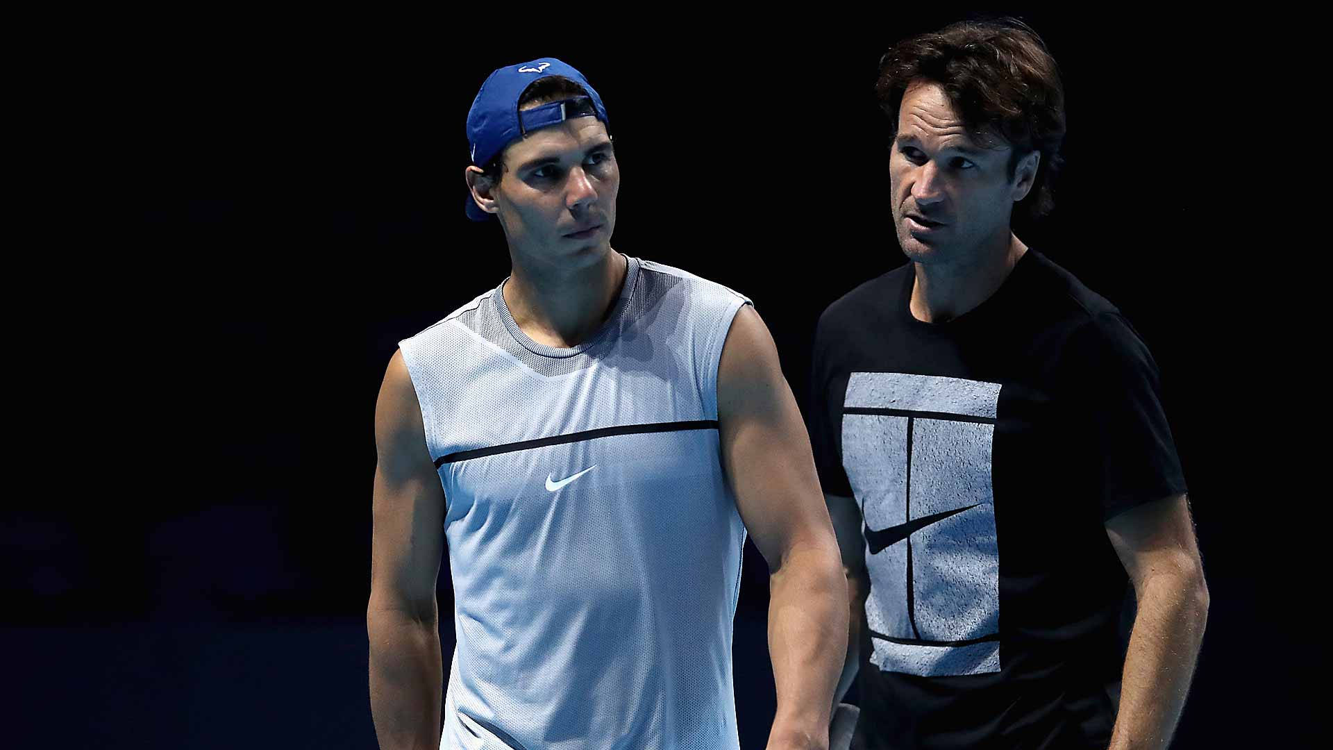 Carlos Moya And Rafael Nadal Adjacent