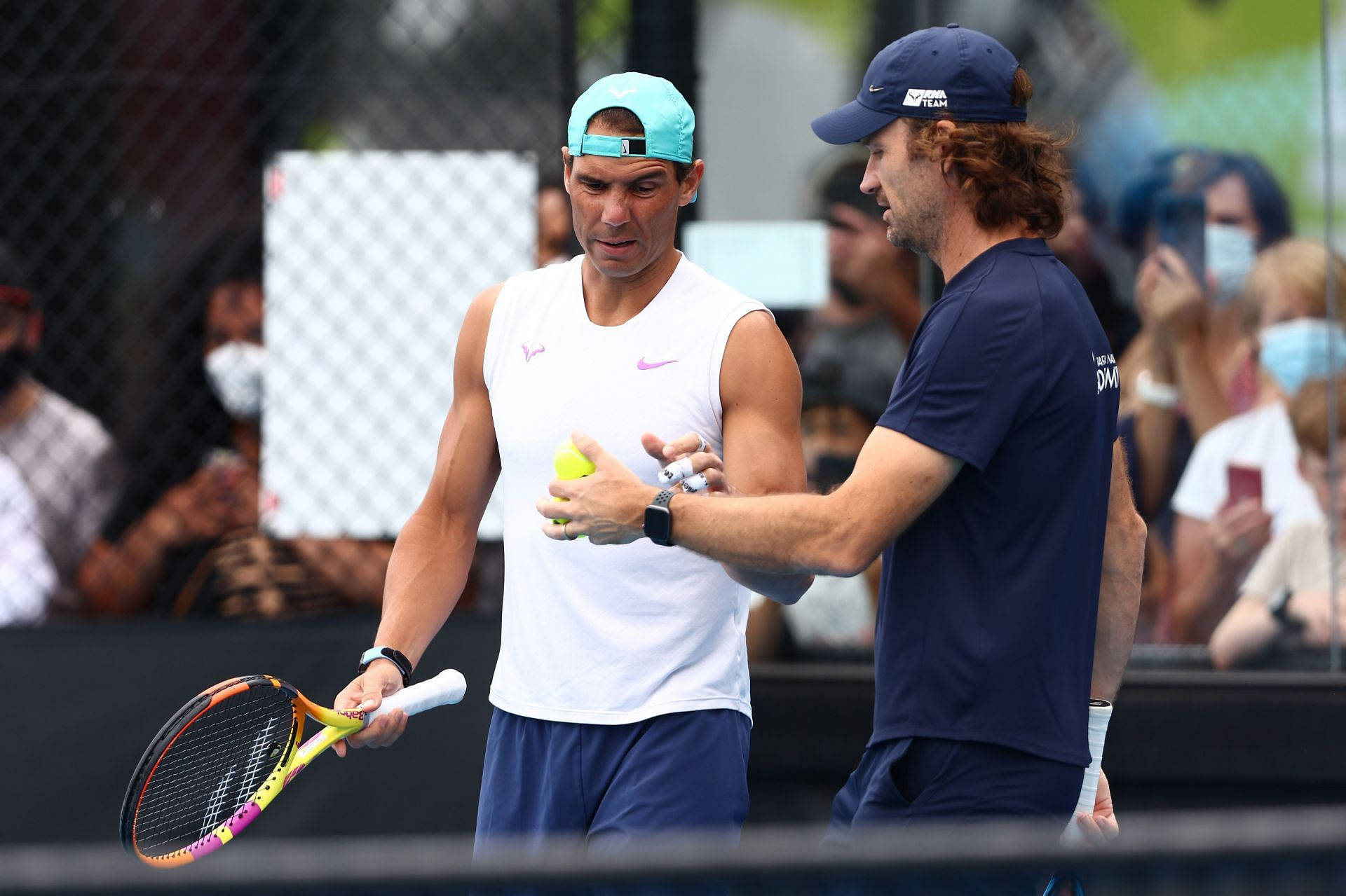 Carlos Moya Coaching Nadal Background