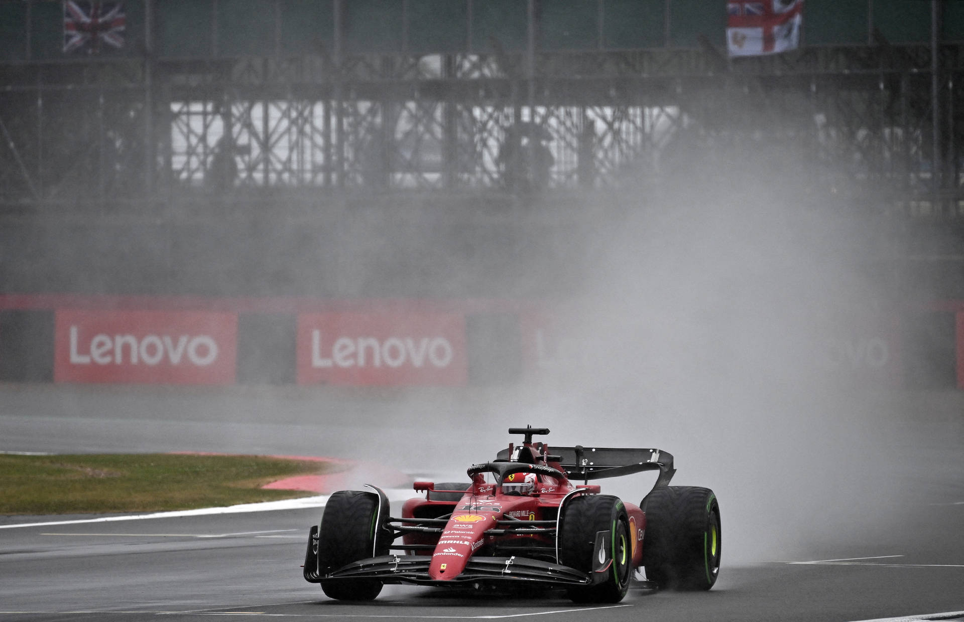 Carlos Sainz Jr In Silverstone Race Background