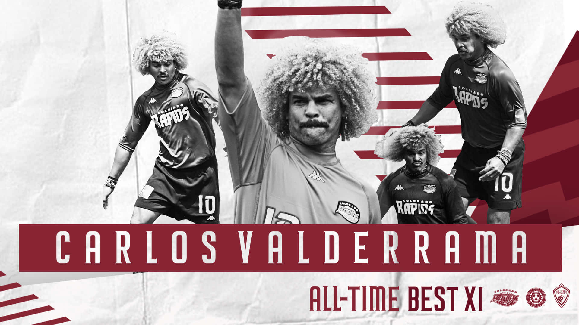 Carlos Valderrama All-time Best Xi Background