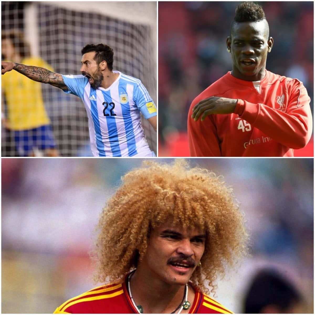 Carlos Valderrama And Player Background