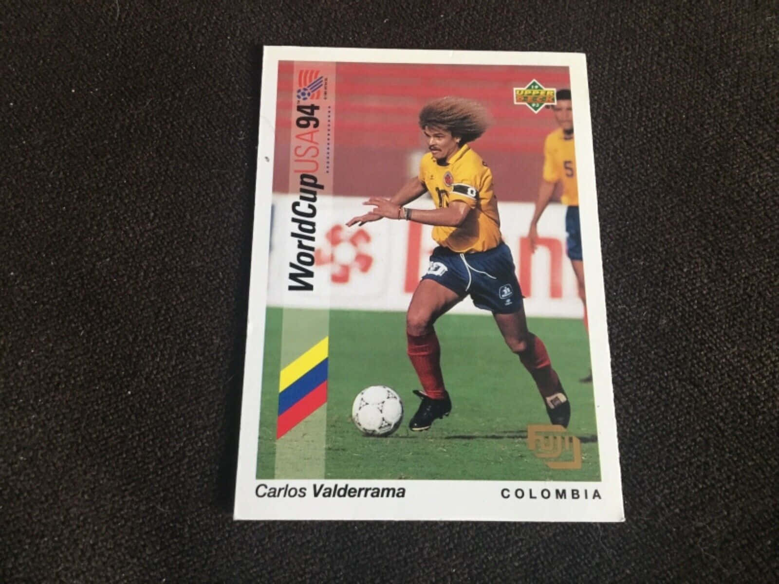 Carlos Valderrama Deck Card Background