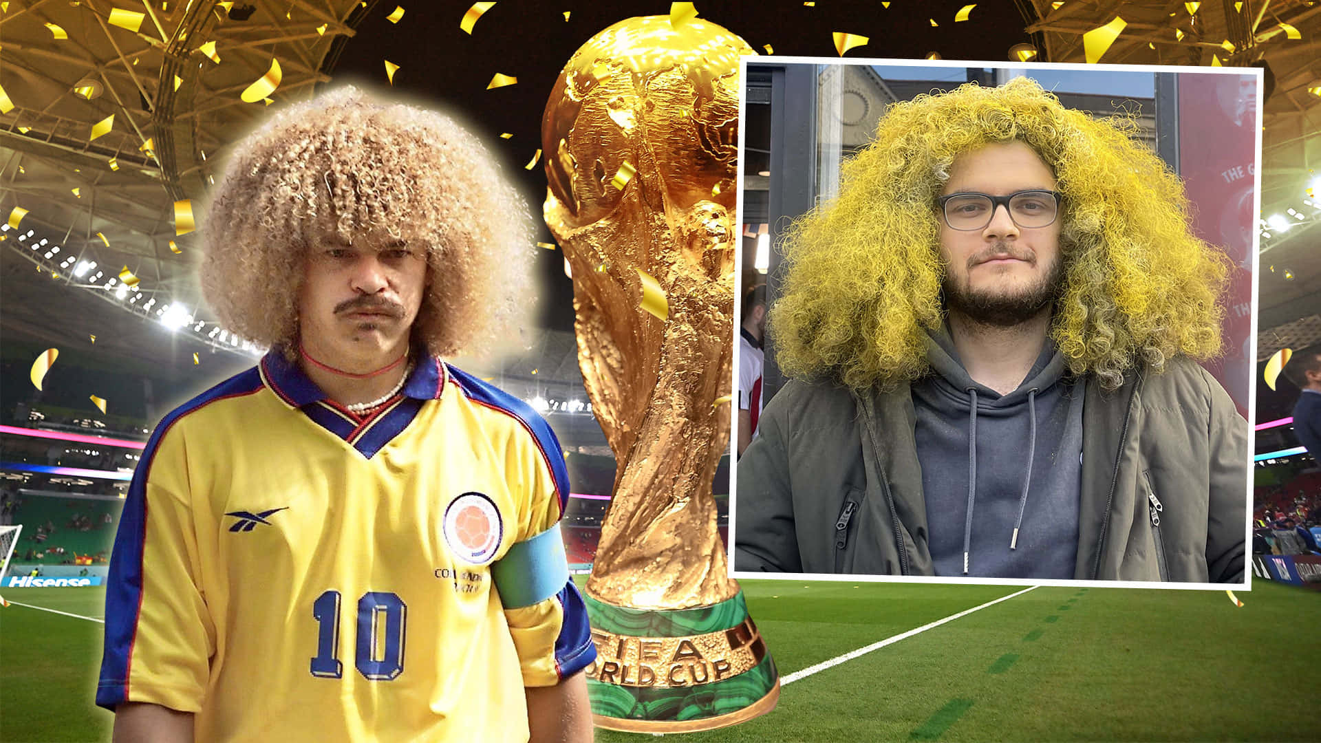 Carlos Valderrama Fan Made Background