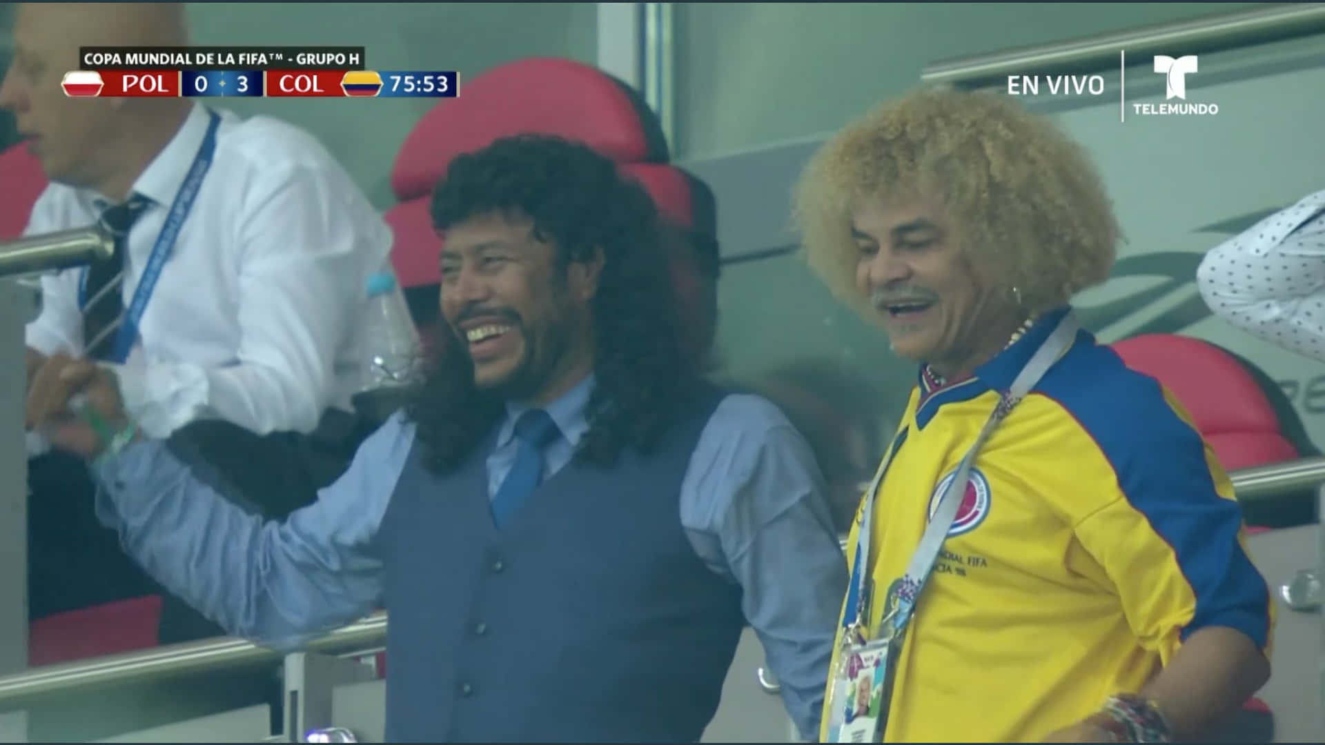 Carlos Valderrama In Camera Background