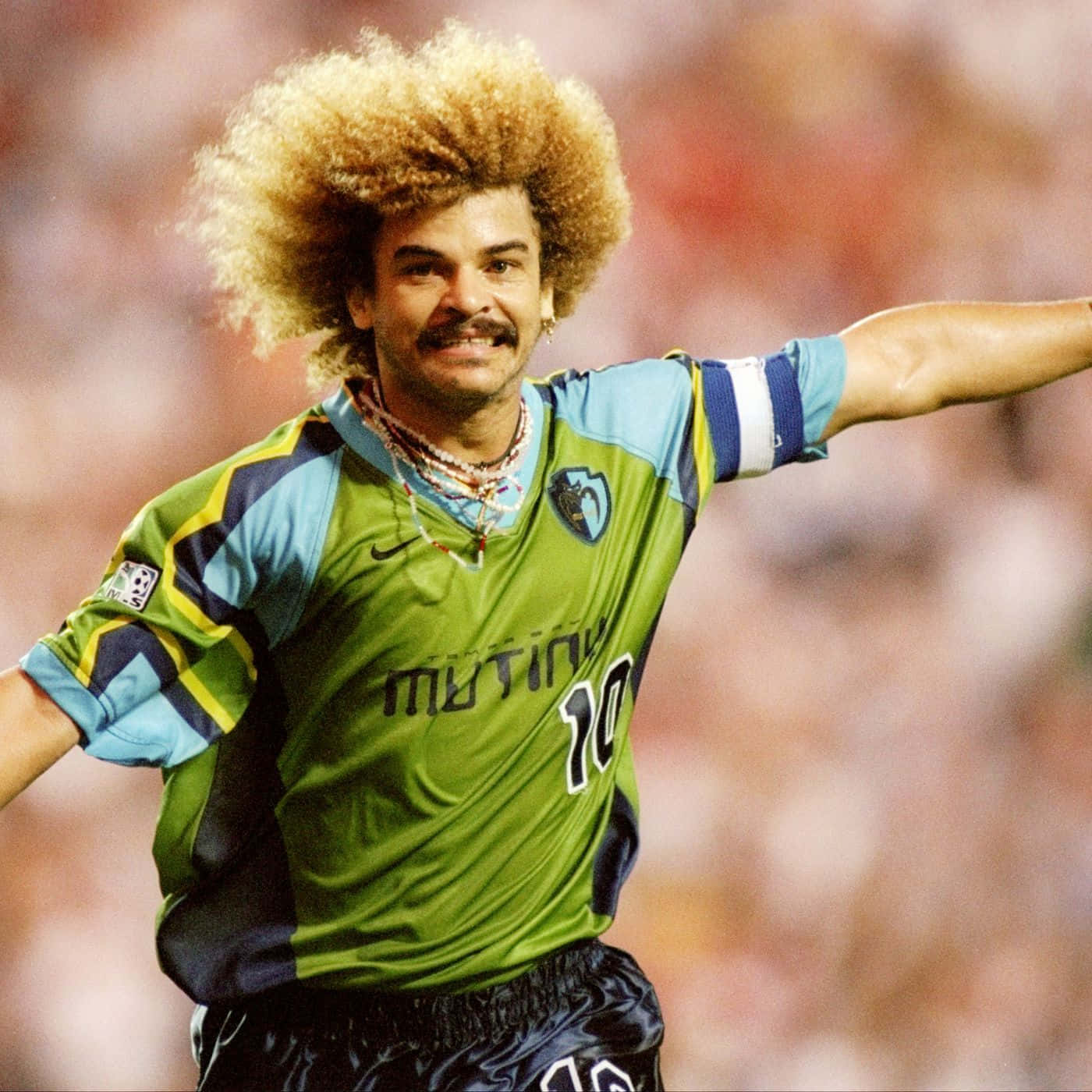 Carlos Valderrama Running Background