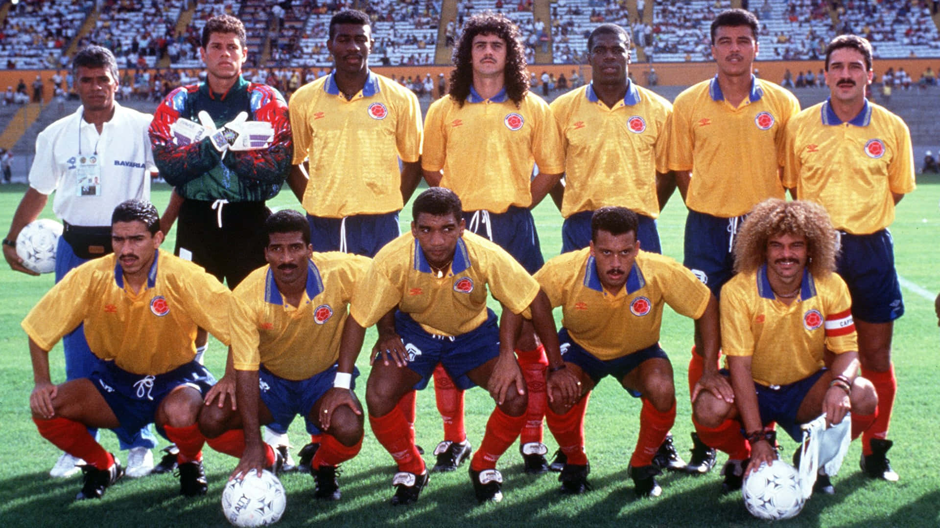 Carlos Valderrama Team 1993 Background
