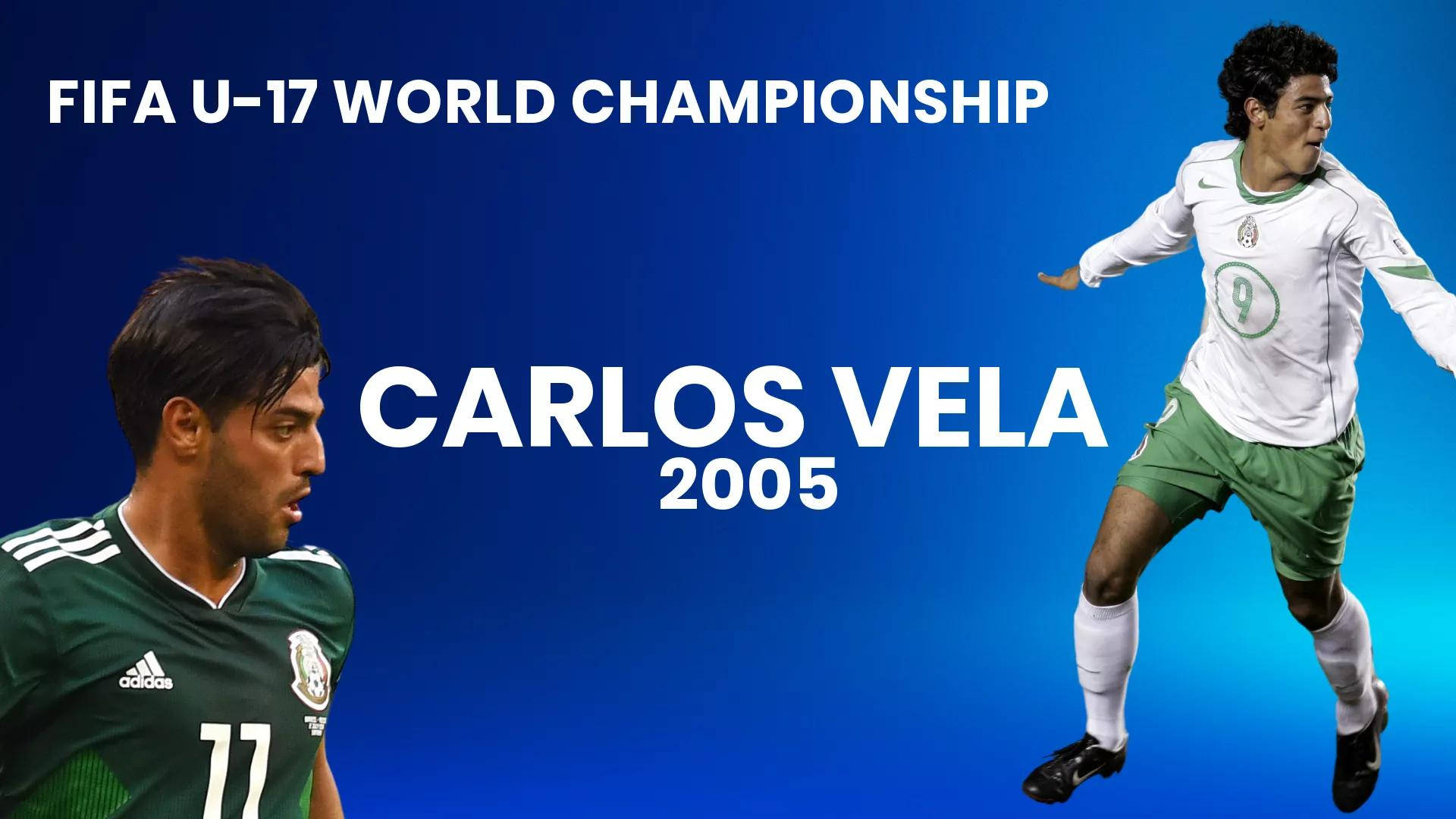 Carlos Vela Fifa 2005 Poster