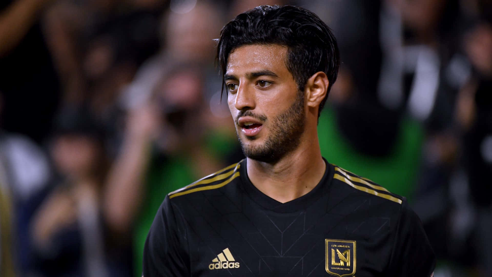 Carlos Vela In Los Angeles Fc Versus Fc Cincinnati 2019 Background