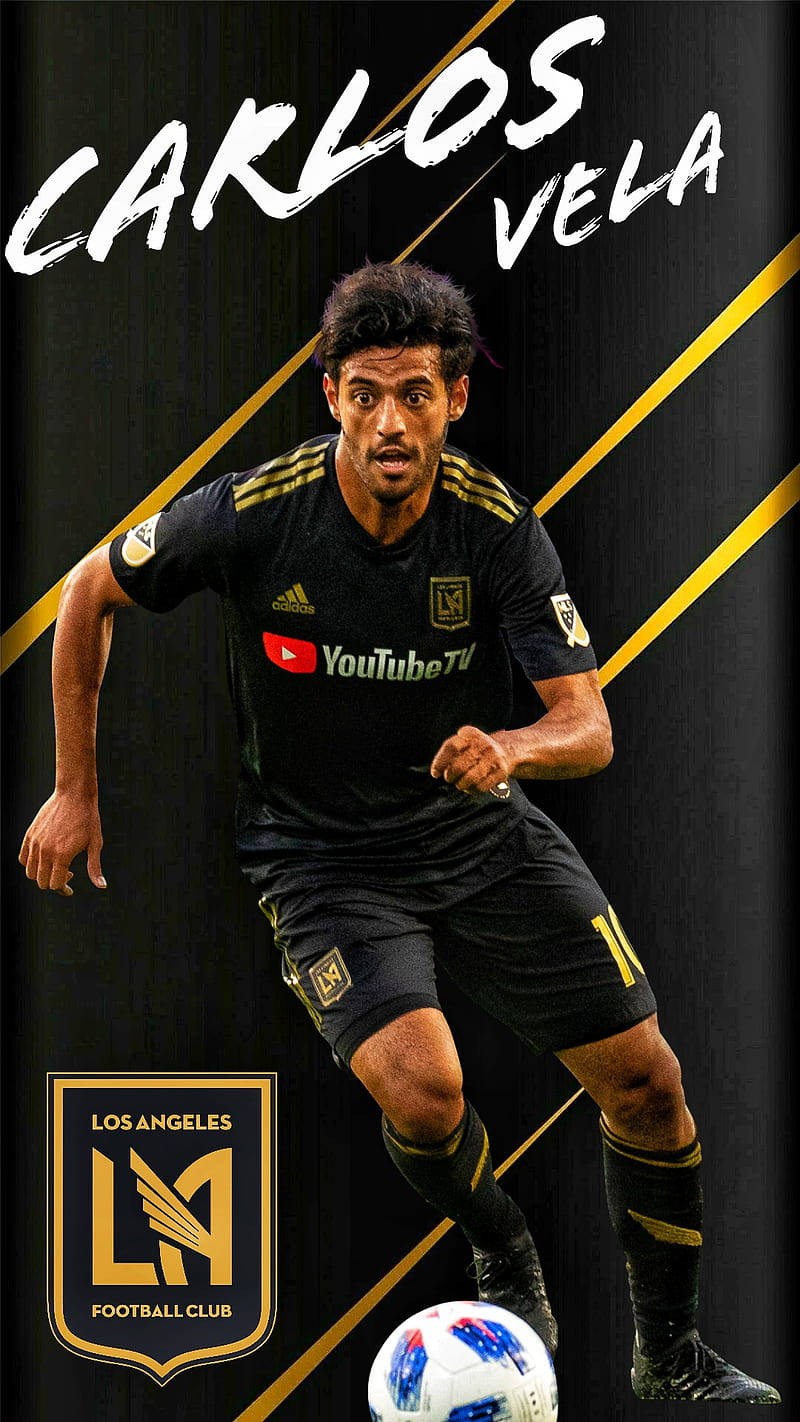 Carlos Vela Los Angeles Fc Graphic Art Background