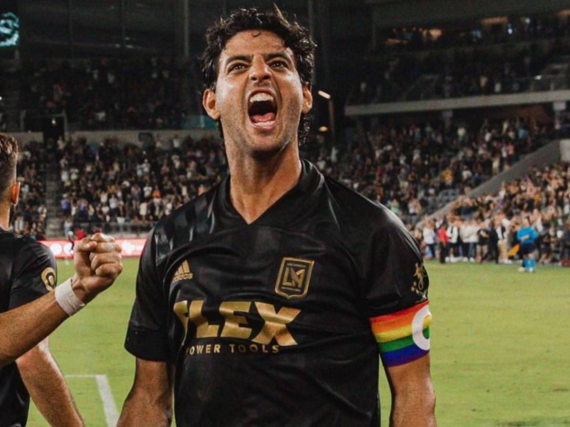 Carlos Vela Los Angeles Fc Shouting