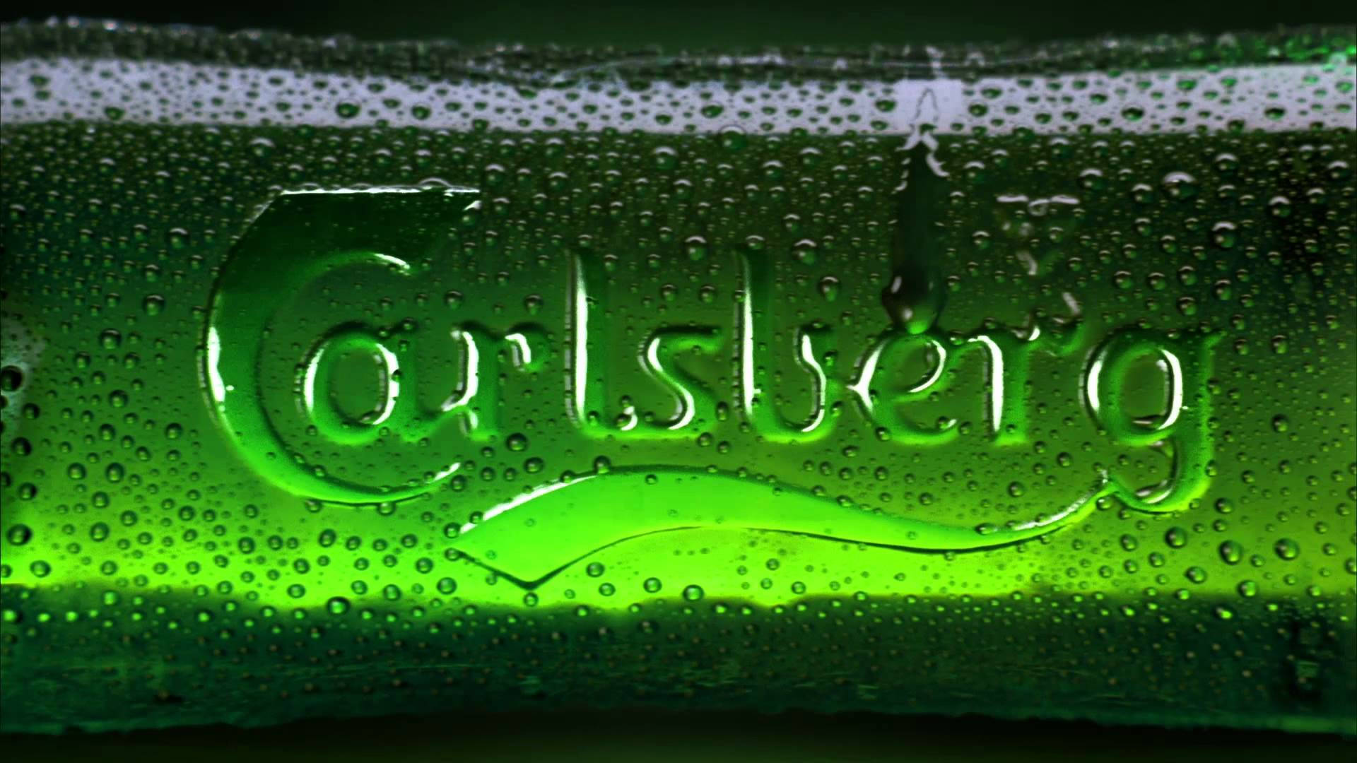 Carlsberg Beer Alcoholic Drink Logo Background