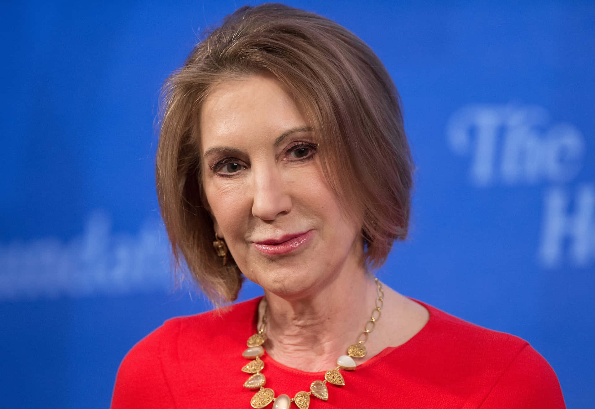 Carly Fiorina At Heritage Foundation Background
