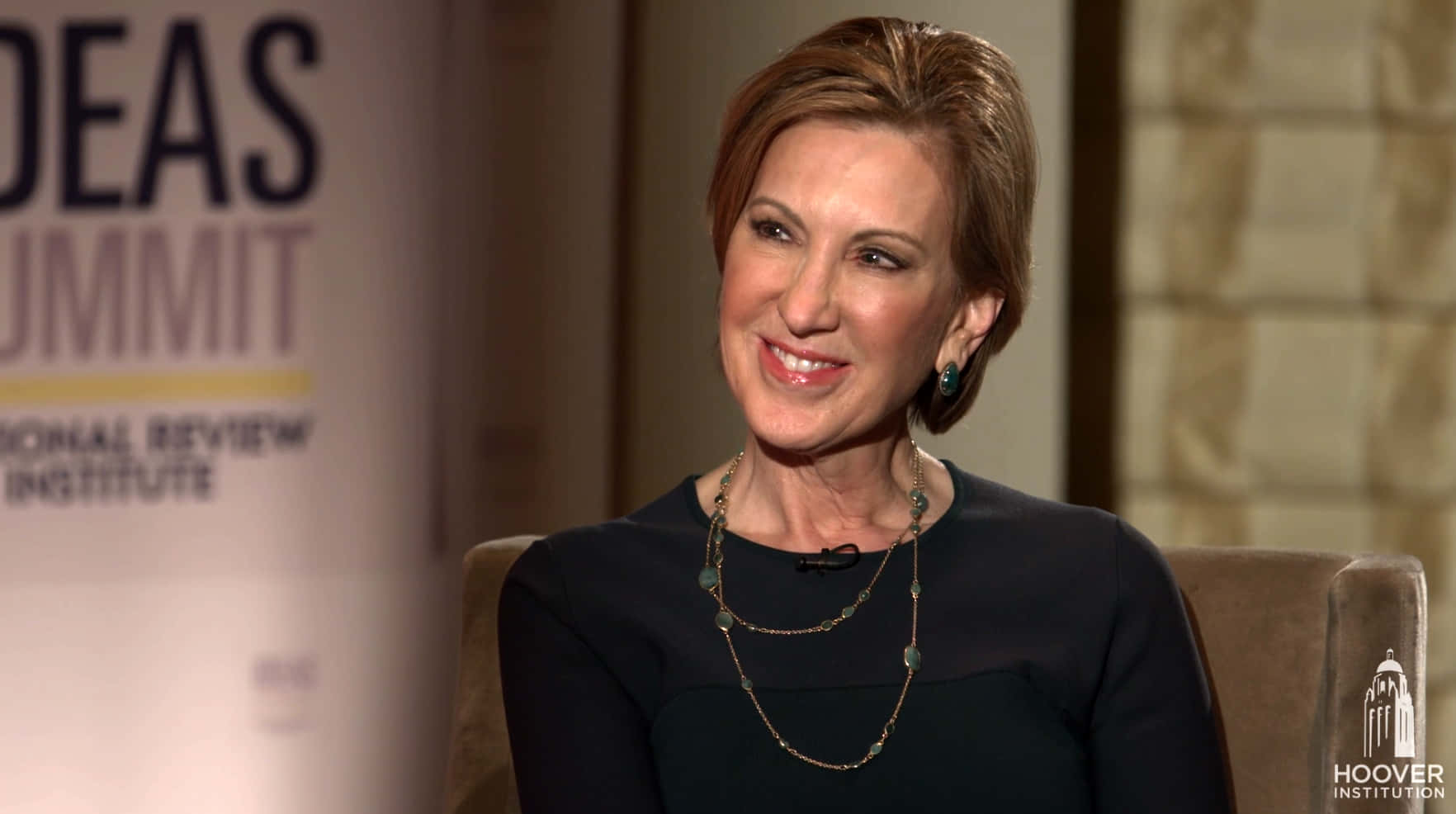 Carly Fiorina Hoover Institute Interview Background