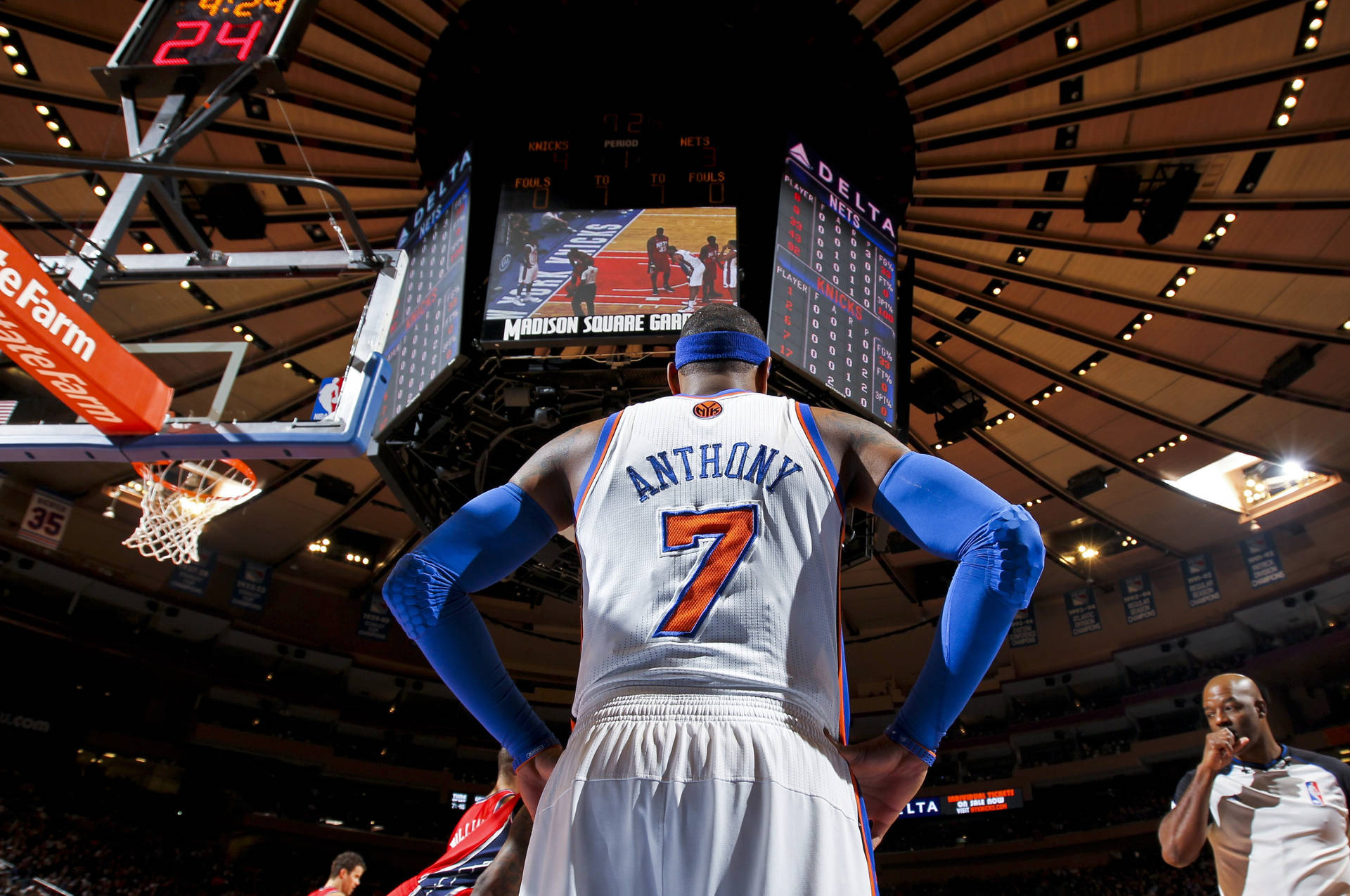 Carmelo Anthony At Madison Square