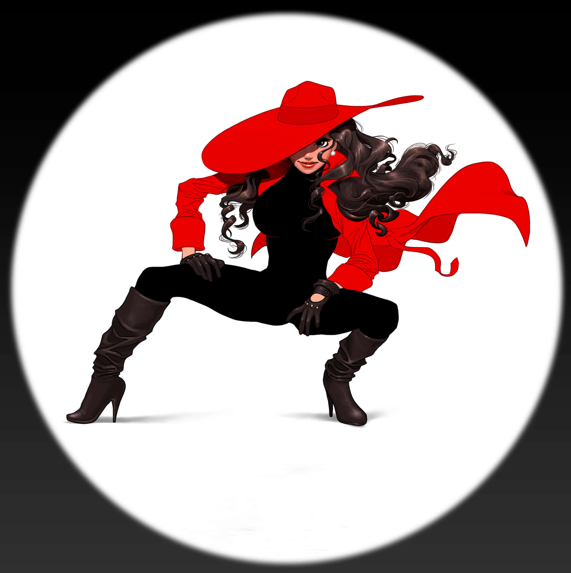 Carmen Sandiego Is Behind The Adventure Background