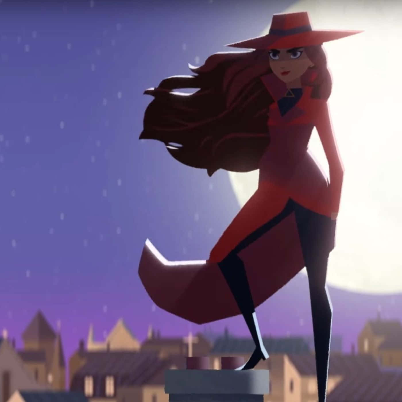 Carmen Sandiego On The Hunt Background