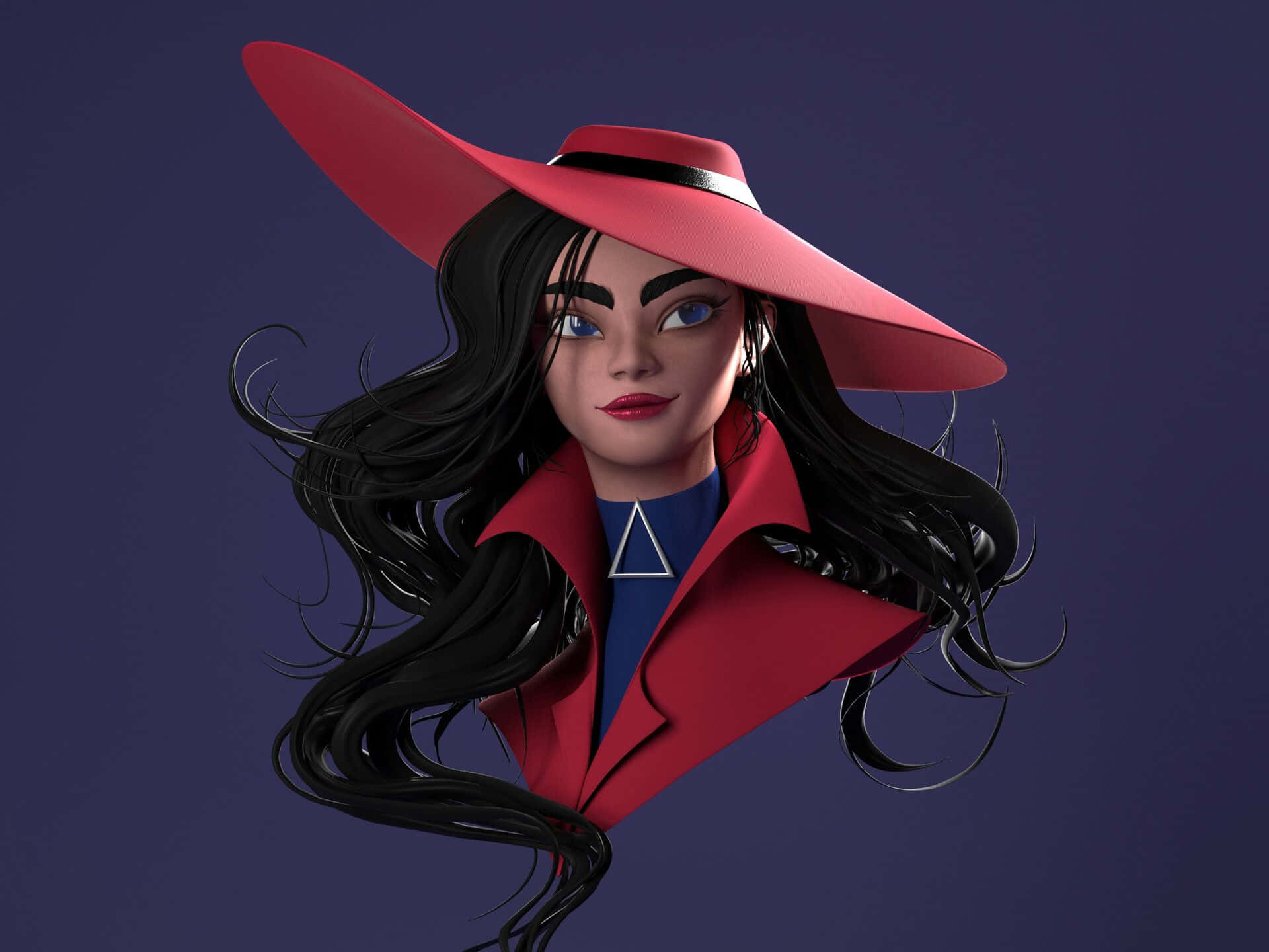 Carmen Sandiego On The Move. Background