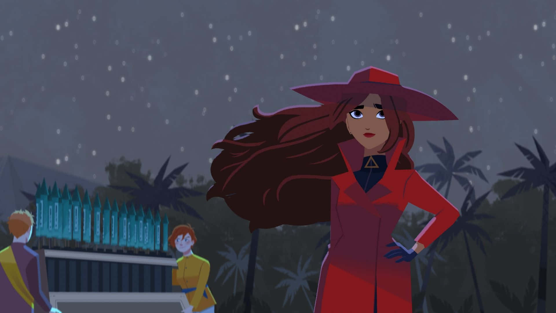 Carmen Sandiego Traveling The World Background