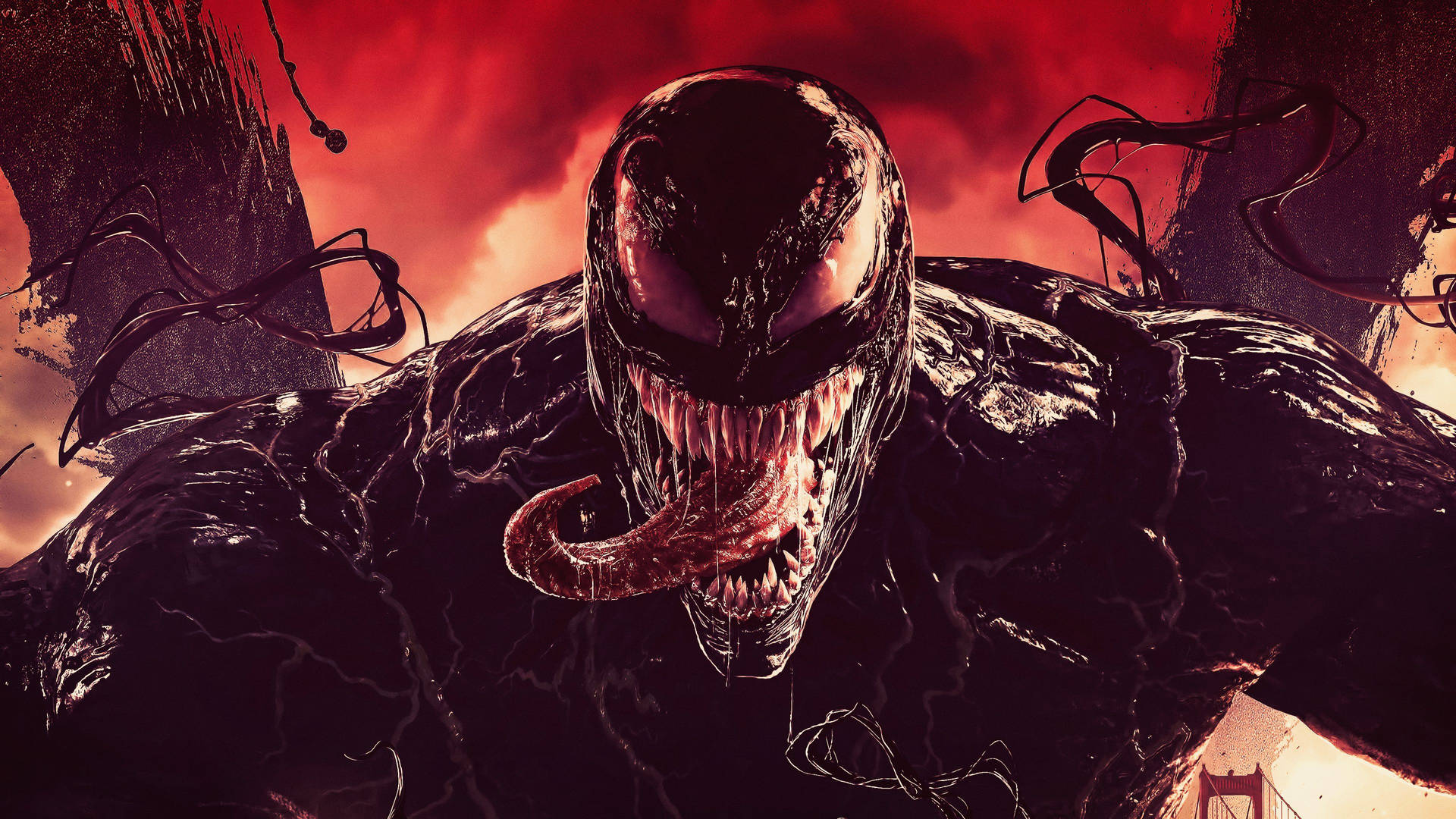 Carnage Joining Forces With Venom Background