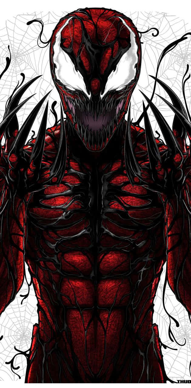 Carnage Rises From The Depths Of Darkness Background