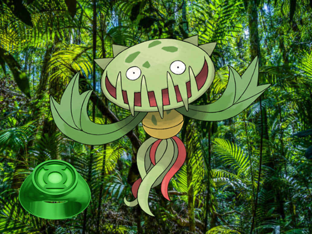 Carnivine The Grass-type Pokémon Background