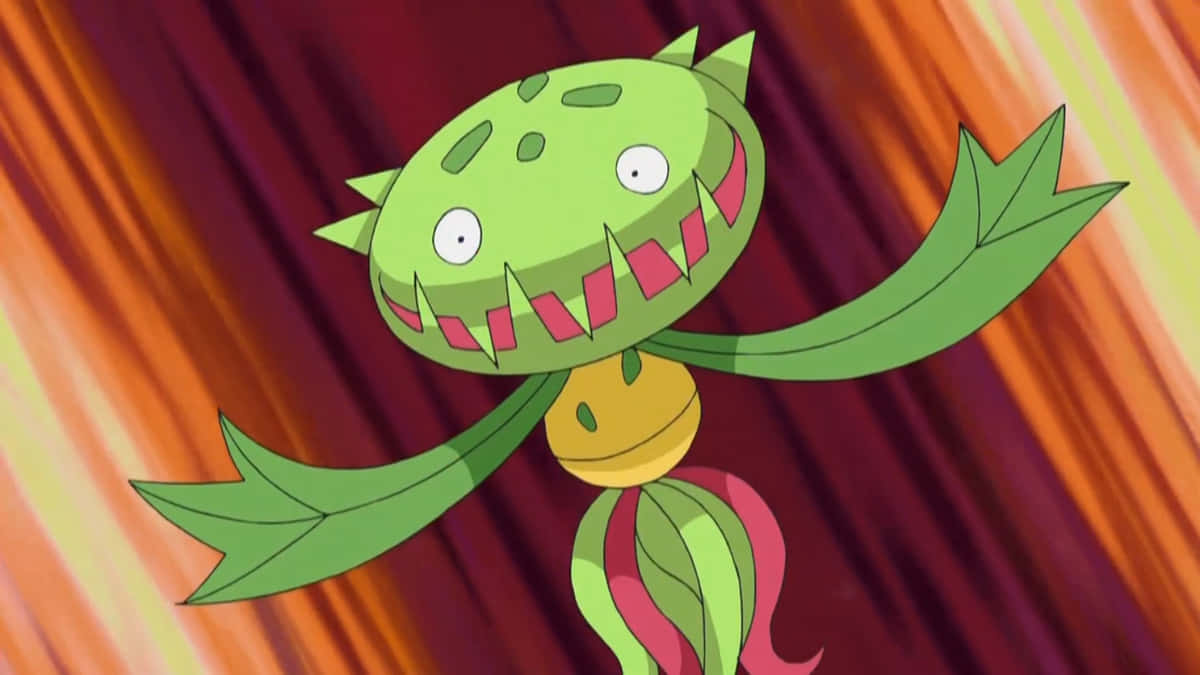 Carnivine With Its Arms Stretched Out Background