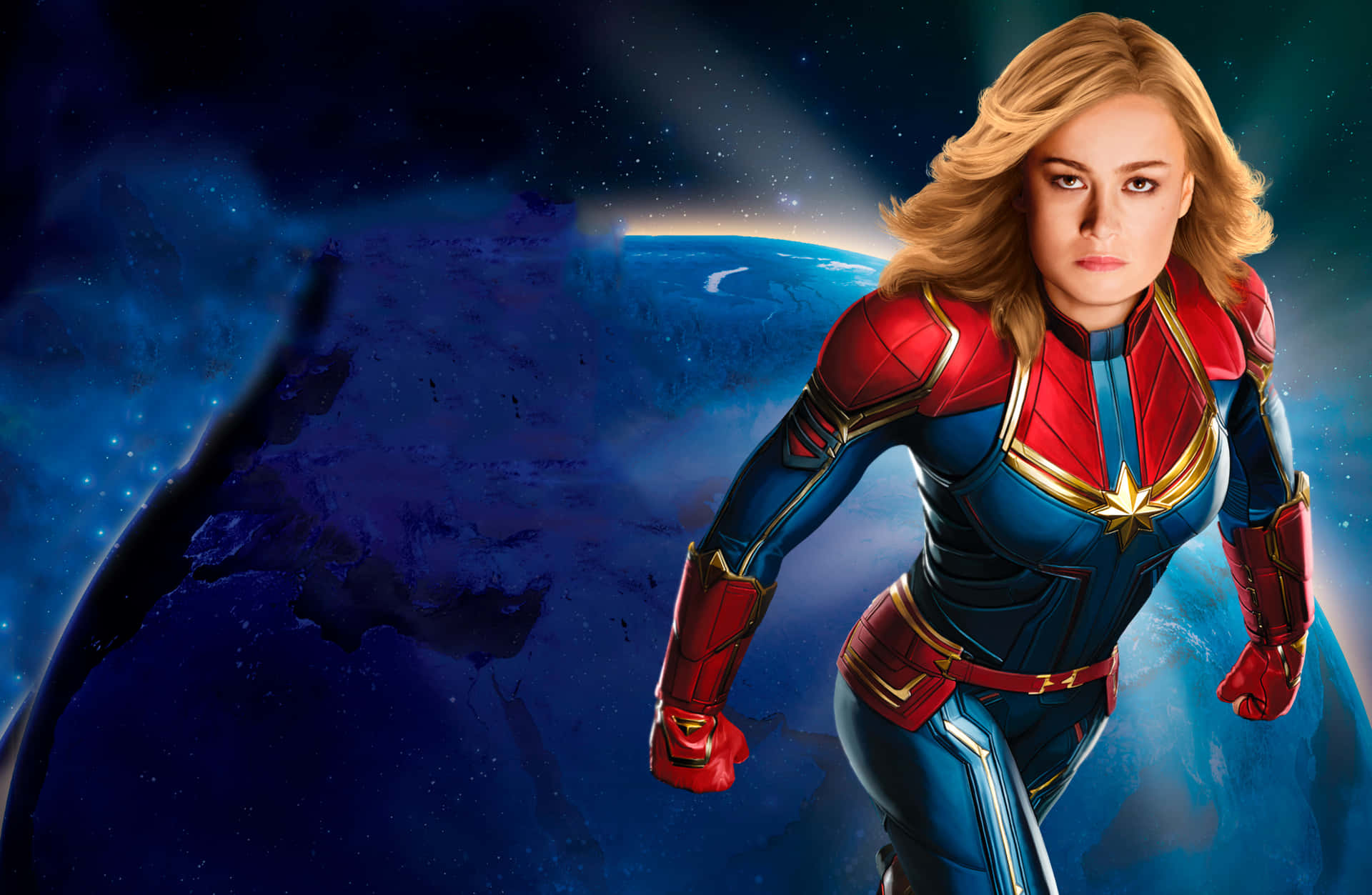 Carol Danvers, A.k.a. Captain Marvel, Inspired By Stan Lee And Jack Kirby Comic Characters.