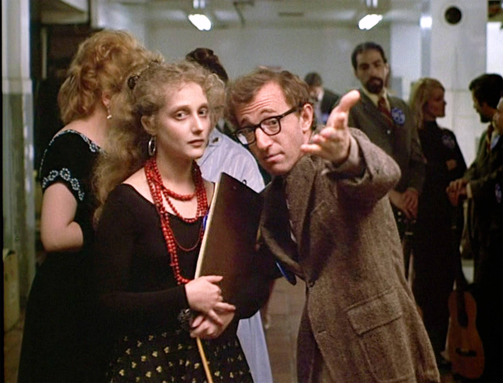 Carol Kane And Woody Allen Background