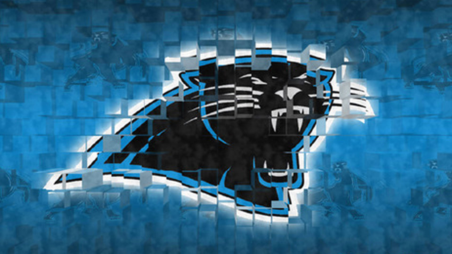 Carolina Panthers Cubes Background