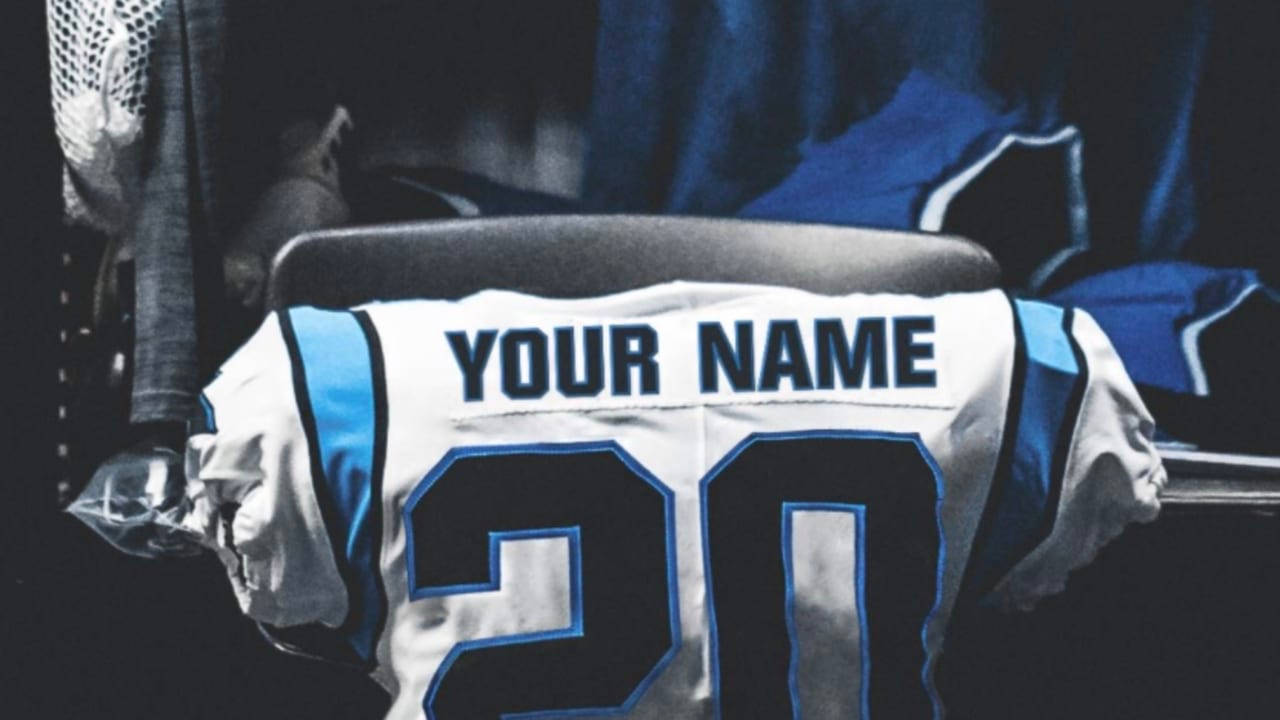 Carolina Panthers Custom Uniform Background
