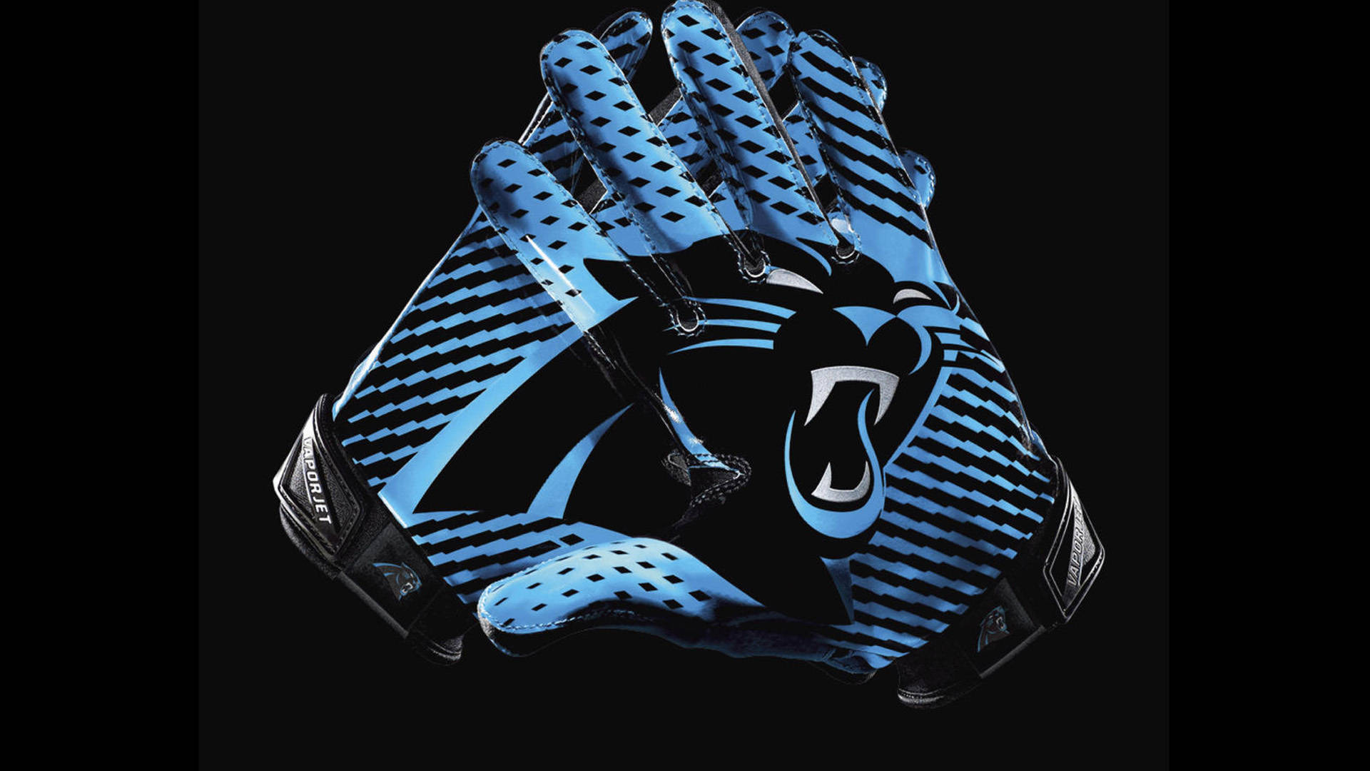 Carolina Panthers Gloves Background
