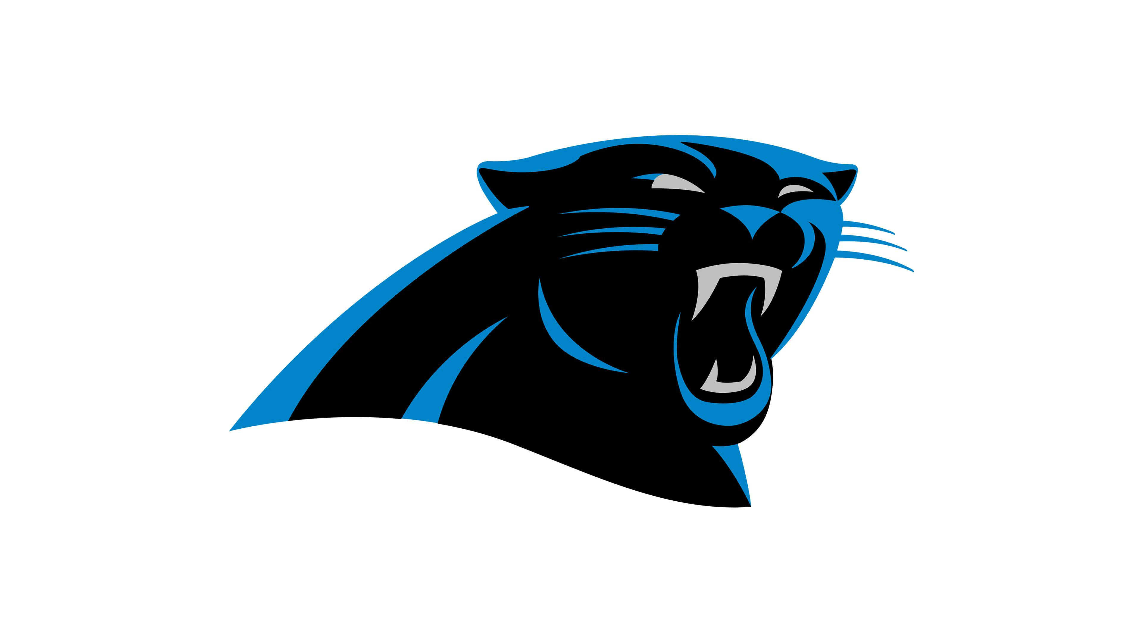 Carolina Panthers Logo On White Surface Background